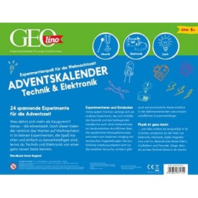 FRANZIS GEOlino Adventskalender 2020 | 24 spannende Experimente aus der Technik und Elektronik | Ab 8 Jahren: Experimentiersp
