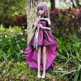 Dream Elves Kayla 1/3 SD Doll 24" jointed Gift BJD Doll Fairy Demon +Makeup +Full Set