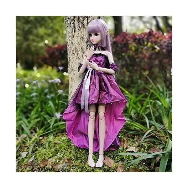 Dream Elves Kayla 1/3 SD Doll 24" jointed Gift BJD Doll Fairy Demon +Makeup +Full Set