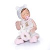 Poupée De Renaissance Simulée, Bébé Reborn De 50 Cm Environ 20 Pouces , Cadeaux pour Enfants De Vraies Poupées denfants, Ca