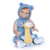 Poupée De Renaissance Simulée, Bébé Reborn De 50 Cm Environ 20 Pouces , Cadeaux pour Enfants De Vraies Poupées denfants, Ca