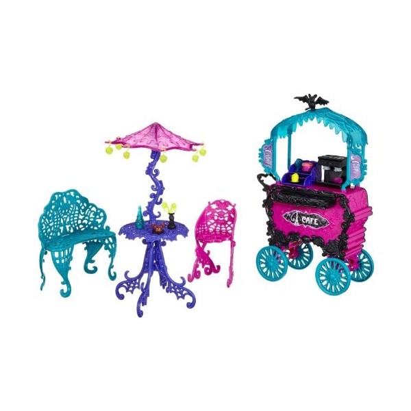 Monster High Travel Scaris Café Cart