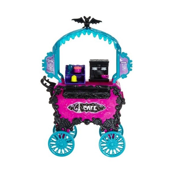 Monster High Travel Scaris Café Cart