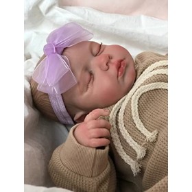 Reborn Baby Dolls 20 Pouces 50cm Reborn Toddler Doll Real Life Like Looking Nouveau-né Fille Garçon Poupées Aimant Sucette Ca