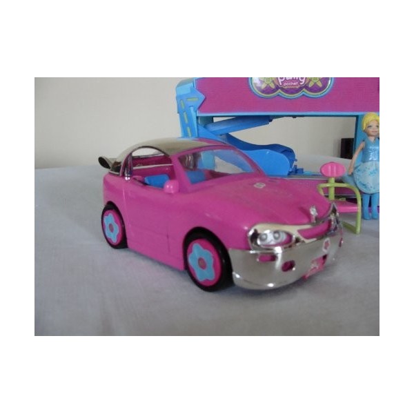 Mattel - Accessoire pour poupée - Coffret Polly Voiture Magique