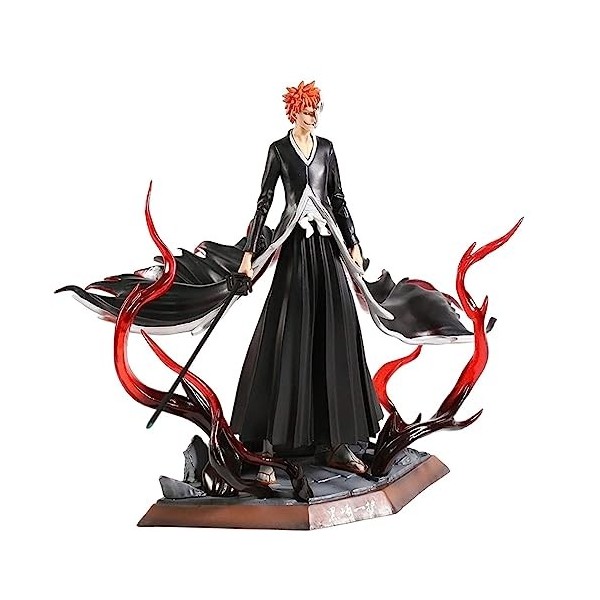 LYOUAE Figurine Anime Figurine danime Anime Bleach Kurosaki Ichigo GK StatueAnime Character PVC Modèle/Figurine Adulte Poupé