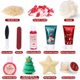 Tacobear Calendrier de LAvent 2023 Beauté Fille Femme 12 Jours Compte à Rebours de noël Cosmétiques- Crèmes Mains, Nettoyant