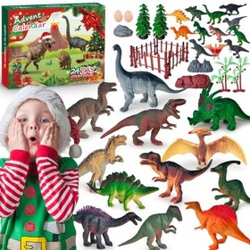 Calendrier de lAvent 2023, Cadeau Garcon 3-10 Ans Garcon Calendrier de lAvent Dinosaure Jouet Enfant 3 4 5 6 7 8 9 10 Ans G