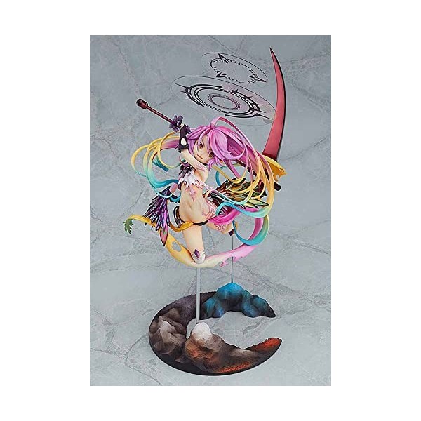 ZORKLIN No Game No Life Zero Jibril Great War Ver. 1/8 Figure complète/Figure dAnime/Modèle de Personnage Peint/Modèle de Jo