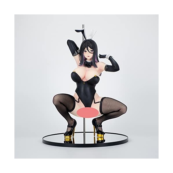 COCOMUSCLES Figurine ECCHI - Momose Shino - 1/4 - Bunny Girl - Figurine complète - Collection de Figurines Anime - Figurine P