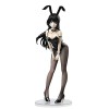 NATSYSTEMS Figurine Ecchi -Mai Sakurajima- Bunny Ver. Figurine complète 1/4 Chiffre danime Vêtements Amovibles Statues Jouet