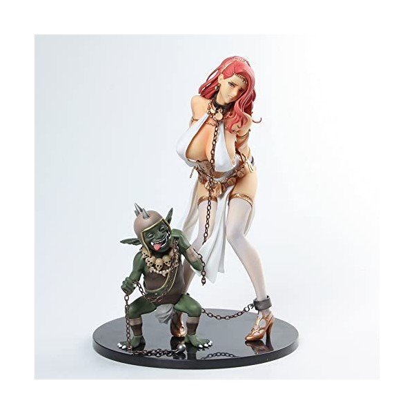 COCOMUSCLES Figurine ECCHI - La séduisante Reine Pharnelis emprisonnée par des gobelins - 1/6 - Figurine complète - Collectio