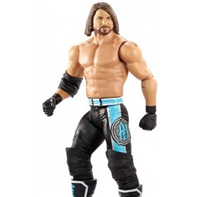 WWE figurine articulée de catch, AJ Styles 17&nbsp;cm en tenue de combat, jouet pour enfant, GCB55