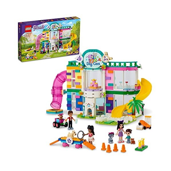 LEGO Friends Pet Day-Care Center 41718 Building Kit. Gift for Kids Aged 7+ Who Love Animal Playsets 593 Pieces 