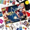 WOW Magic Calendrier de lAvent 2022 – Comprend 24 tours de magie surprises pour enfants, un sac de rangement + un guide din