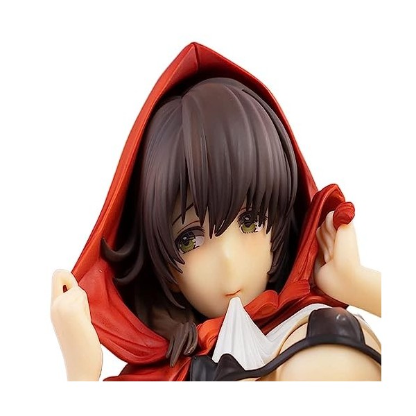 NEWLIA Ecchi Figure Anime Figuren-1/6 Petit Chaperon Rouge Vêtements Amovible Anime Collectable/Personnage Modèle PVC Statue 