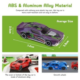 Calendrier de lavent Enfant 2022, Calendrier Voiture Jouet Enfant 2022, 24 Jours Calendrier Noel Avec 16 Jouets de Voiture, 