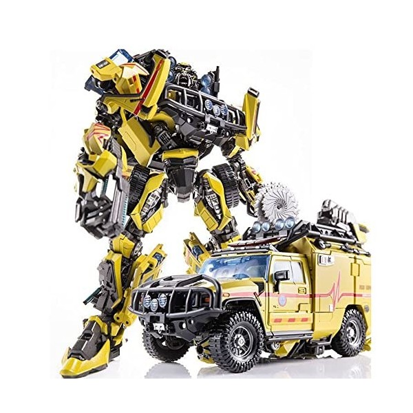 Jouets Transformers: Grandes Poupées Mobiles daction Ambulance KO Originales JH-01MPM11, Robots Jouets, Jouets for Enfants D