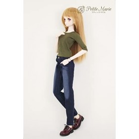 Petite Marie Japon pour poupée 1/3 58,4 cm 60 cm DD Dollfie Dream BJD Okayama Kojima Processing Vintage Boyfriend Jeans tai
