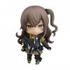 EASSL Figurine UMP45, 3,9 Pouces, en PVC, avec des Cheveux Bruns bouclés, Portant Un Uniforme Noir et Jaune, Tenant Une Arme,