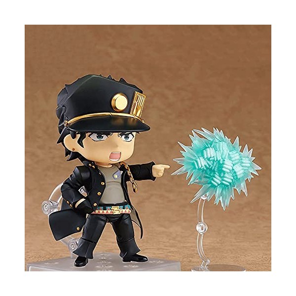 JJRPPFF LAventure Bizarre De JoJo, Kujo Jotaro, Version Q, Une Variété Daccessoires, Hauteur 10 cm /3,9 in , Figurine Da