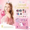 MJARTORIA Calendrier de lavent Maquillage Beauté pour Noël 2022 Calendrier de lavent pour Filles, Femmes, Beauté Maquillage