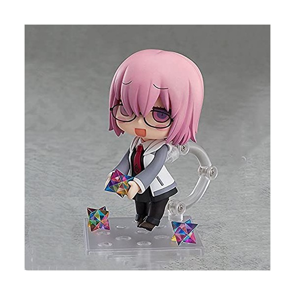 JJRPPFF La poupée modèle Mash Kyrielight Version Q, Le Premier Personnage du Jeu Fate/Grand Order, Posture Debout, Mesure 3,9