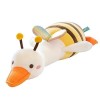 Koopty Jouet Canard Abeille | Jouet dabeille de Canard en Peluche pour Filles,Oreiller décoratif de Canard de Coussin dorne