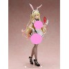 PINNKL 45CM 1/4 Figure Collection Hentai Figure Anime Maid Bunny Ver. Modèle de Jouet en boîte exposé Blonde Lingerie Femme d