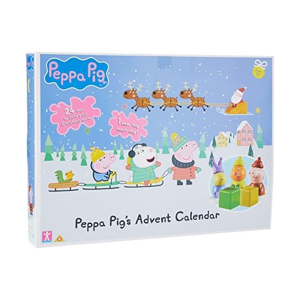 Peppa Pig – Calendrier de lavent 07548 Rouge