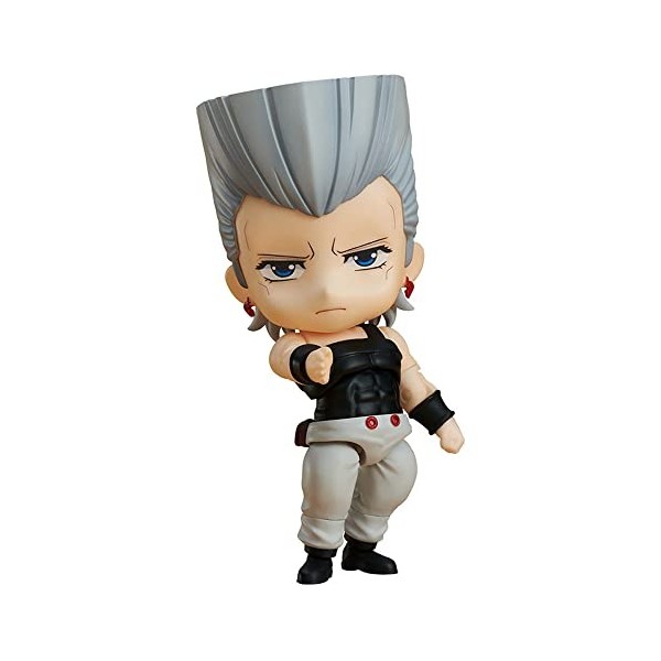 Poupée Jane Pierre Polnareff Q Version 丨 Modélisation dynamique, Design mobile 丨 Matériau PVC, Peinture de haute qualité 丨 Dé