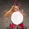 RoMuka Chiffre danime Caroline Yuri Bunny Ver. 1/4 Figurine complète Modèle de personnage danime Gros seins Poitrine souple