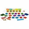 Play-Doh - B21999 – Jouet à modeler – Calendrier de lAvent de Noël – Comprend 5 pots de couleurs