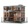 THEGO FRIENs Moc Seinfeld Kit de construction darchitecture dappartement modulaire avec vue sur la rue Modèle de maison de 