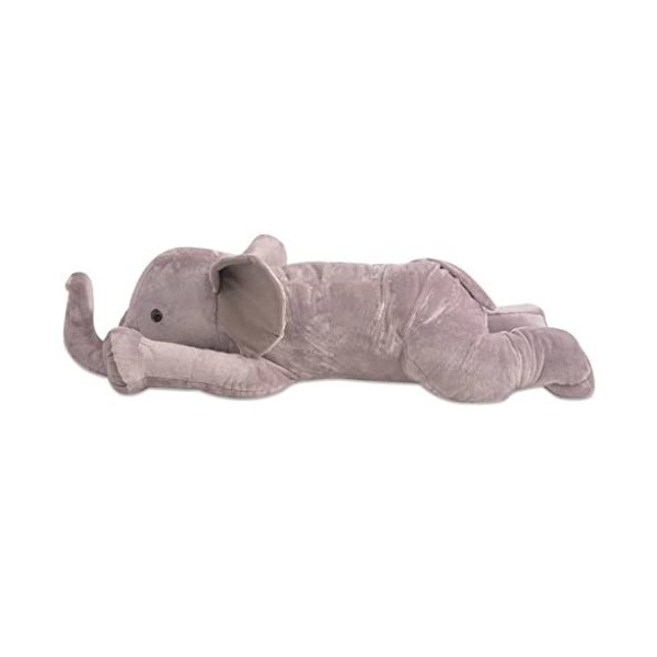 Toshilian Peluche Géante, Jouet danimaux en Peluche Jouet Enfant Éléphant Jouet en Peluche XXL 120 cm