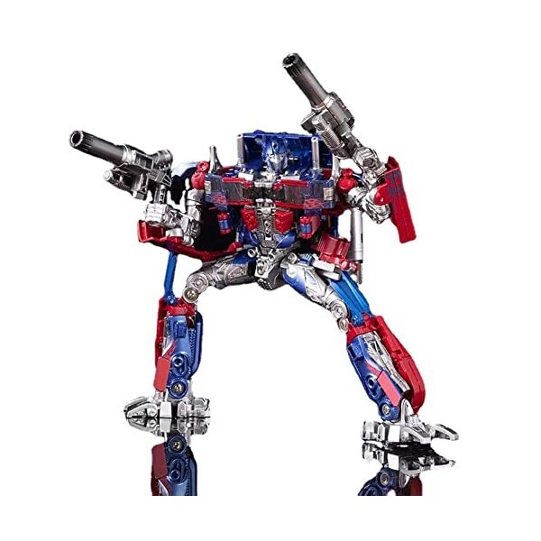 Jouets Transformbots : OptimumPrime Prime Est Entièrement Équipé Dun Ensemble Darmes + Amélioré, De Poupées Daction Jouets