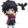 EASSL Figurine Mobile Nendoroid Tomioka Giyuu, la Figurine est tirée de lanimation Demon Slayer, la Posture Debout Mesure 3,