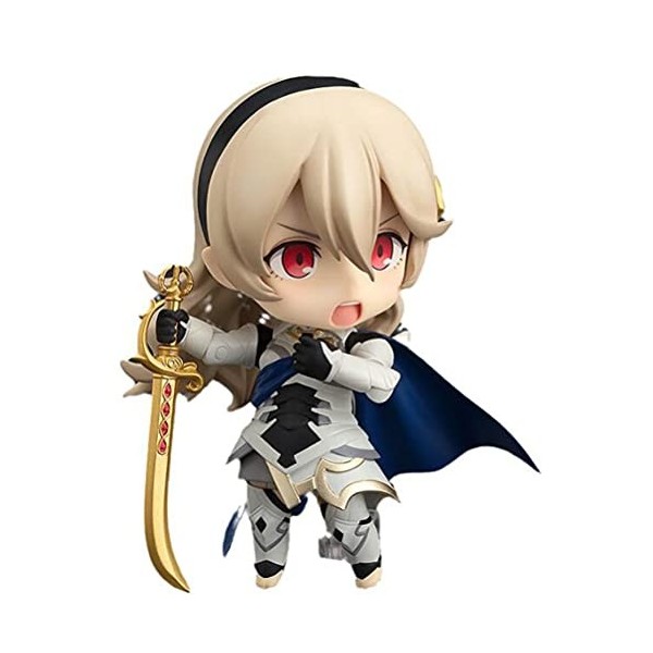 YLJXXY Fire Emblem Figurines, 3,9 Pouces Fates Corrin Modèle de caractères, Multiples Accessoires incluses Peut déplacer Une 