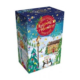 Puzzle calendrier de lAvent de Noël – Aventure de Noël | Puzzle durable pour adultes | Excellent cadeau pour adultes | Gibso