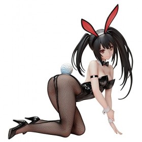 IMMANANT Chiffre danime Figurine ECCHI Date A Live III - Tokisaki Kurumi - 1/4 - Bunny Ver. Vêtements Amovibles Modèle de Pe