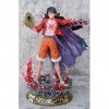 KAMFX Figurine dune Seule pièce Luffy Tête remplaçable Chiffre danime Modèle de Figurine daction Statue en PVC de Dessin a