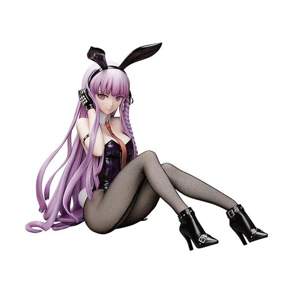 NEWLIA Figurine Ecchi Anime Figuren-Ithnani - Kyoko Kirigiri Bunny Ver. 1/4 Soft Versio Modèle de Personnage à Collectionne