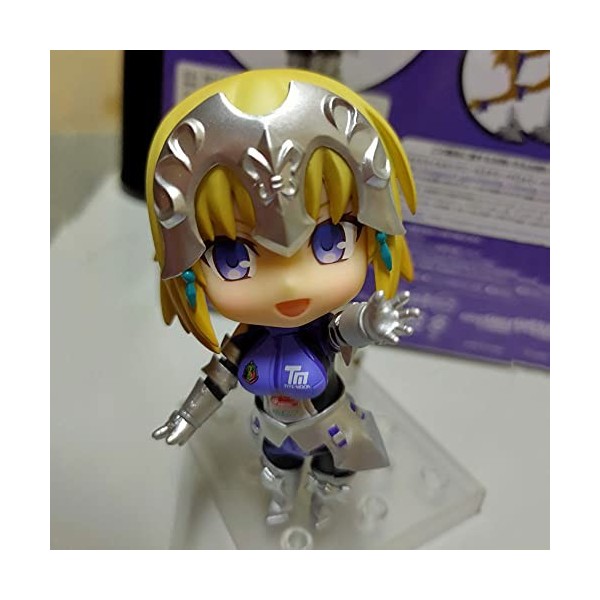 EASSL Poupée Nendoroid Jeanne darc Mobile, du Fate, matériau PVC de 3,9 Pouces de Haut, y Compris la Base avec des Expressio