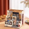 Kit de maison de poupées miniatures à monter soi-même, kit miniature avec meubles, maison miniature en bois 3D, mini maison à