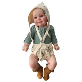 24 Pouces 60 Cm Poupée Maddie Énorme Taille Bébé Reborn Enfant en Bas Âge Populaire Fille Poupée Douce en Peluche Corps Yeux