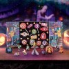 Bandai - Pokémon - Calendrier de lavent Halloween - 8 figurines Pokémon et 5 accessoires - Pikachu, Zorua, Malosse, Bulbizar