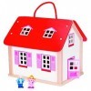 Goki Valisette Maison de poupée avec Accessoires - 51780