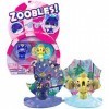 Zoobles Animals Starlight Llama et Sunshine Elephant Lot de 2 Figurines à Collectionner avec mécanisme de Transformation