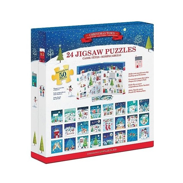 EuroGraphics- Puzzle Calendrier de lAvent, 9924-5805