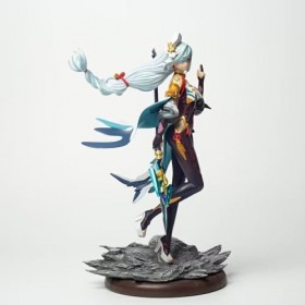REOZIGN Figurines dimpact Genshin, Statue de Figurine daction Shenhe 30 cm/11,8 Pouces en PVC, Figurine de Personnage, modè